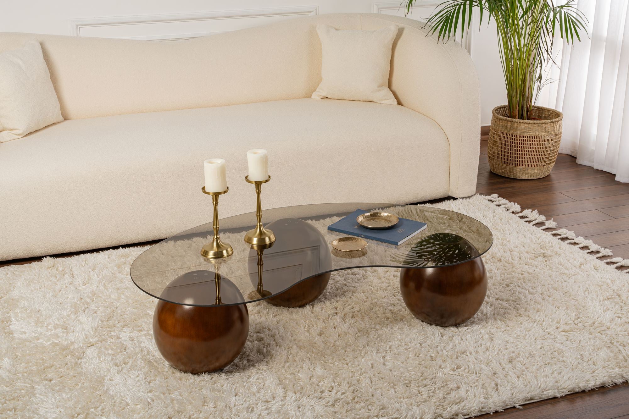 Mesa de Centro-Sphere-Nogueira
Bronze