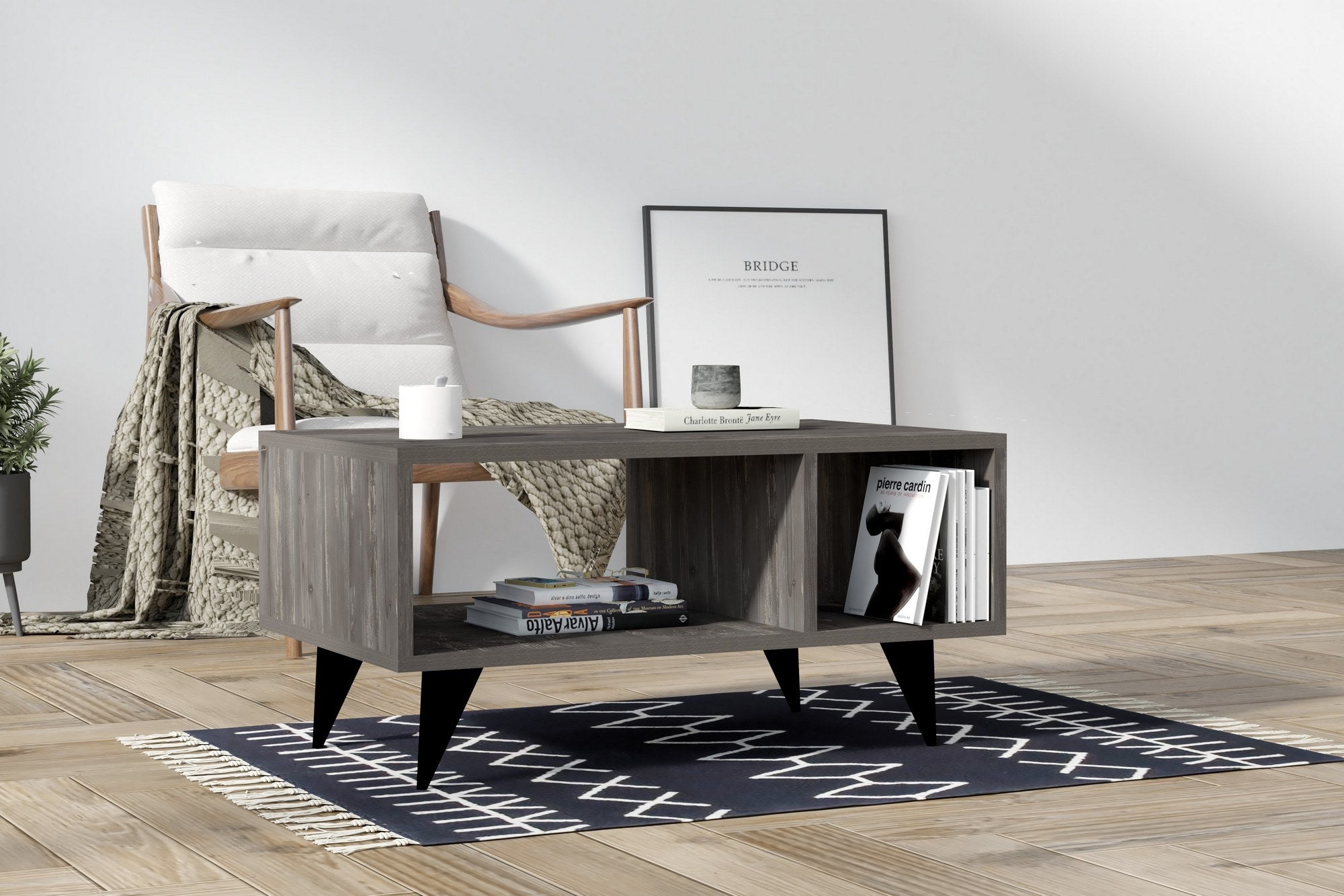 Mesa de Centro-Clara-Antracite