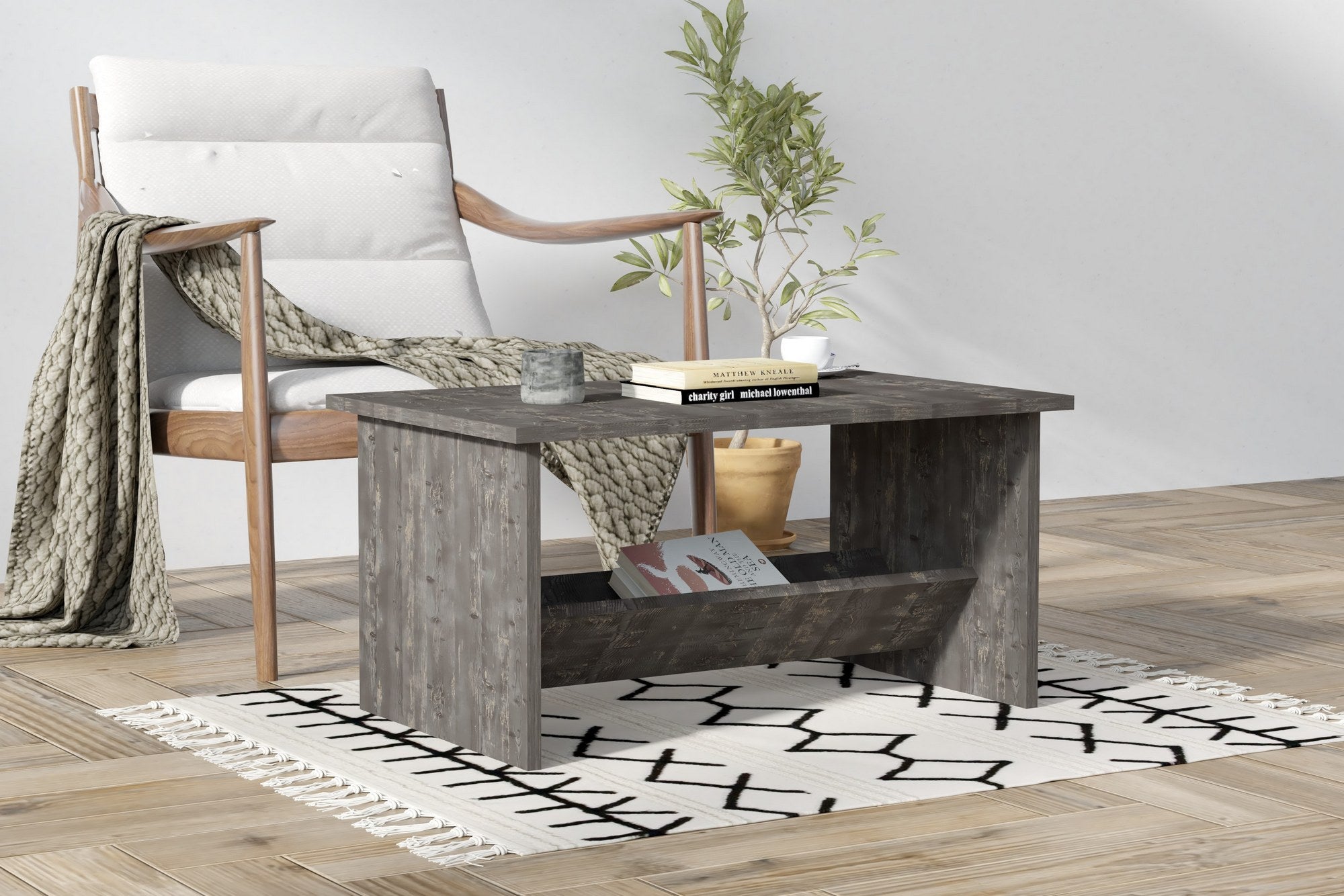 Mesa de Centro-Delta-Antracite