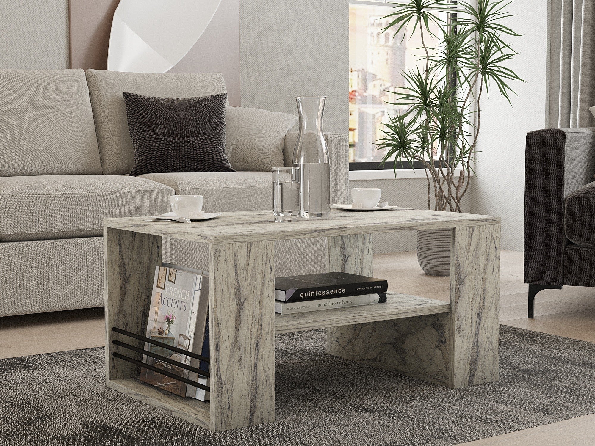 Mesa de Centro-Iris-Mármore Frésia