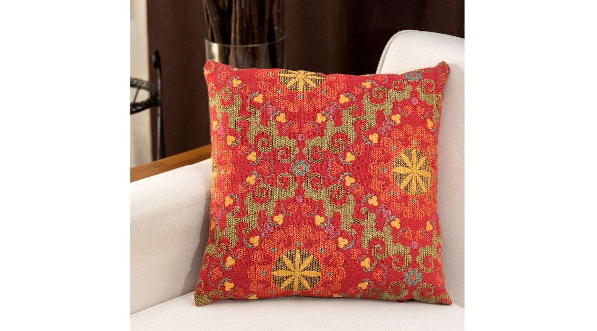 Almofada – 15 x 45 x 15 cm – Vermelho – Polichão