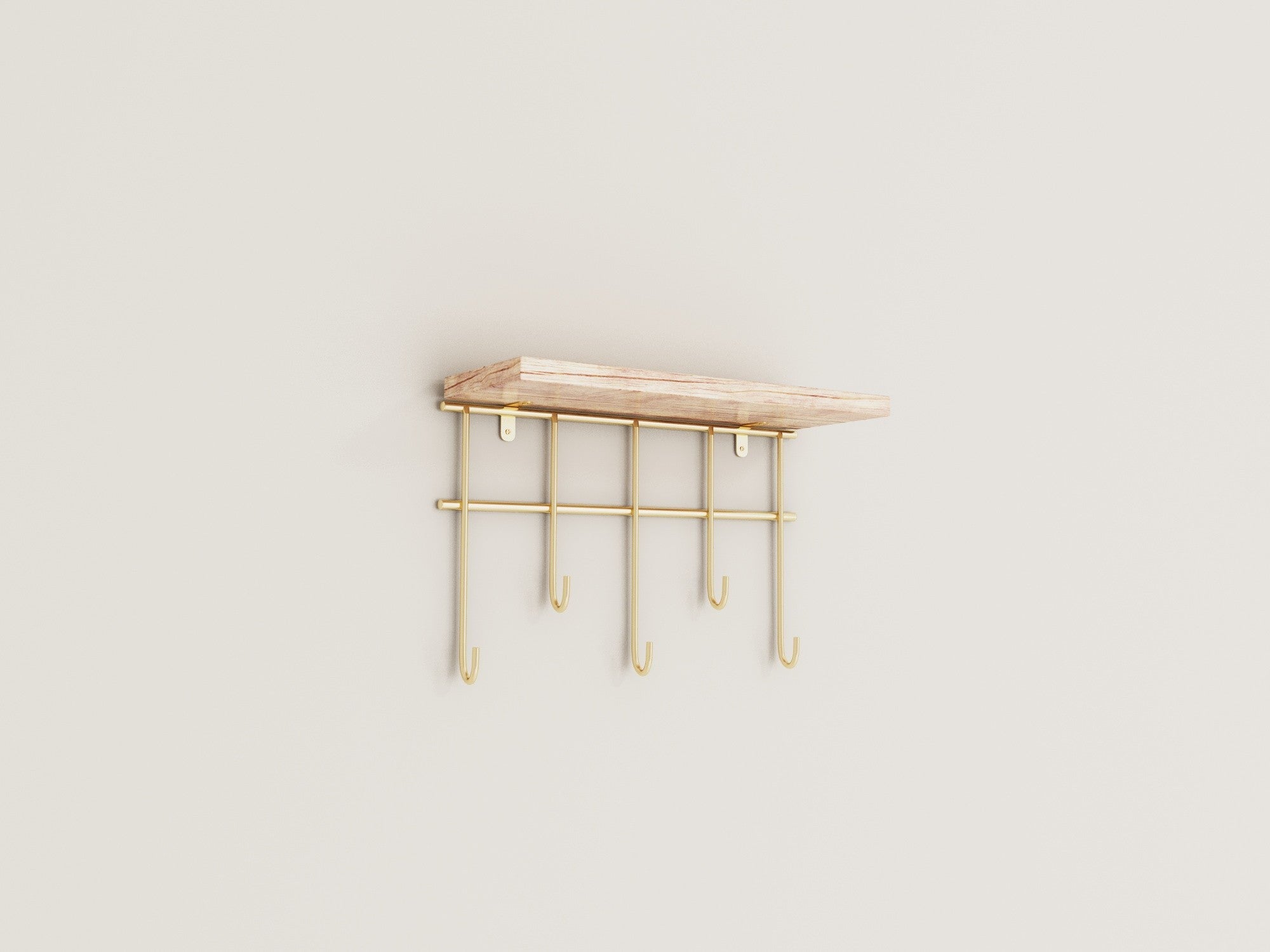 Prateleira de parede-CM-031-SRK-Dourado
Marrom
