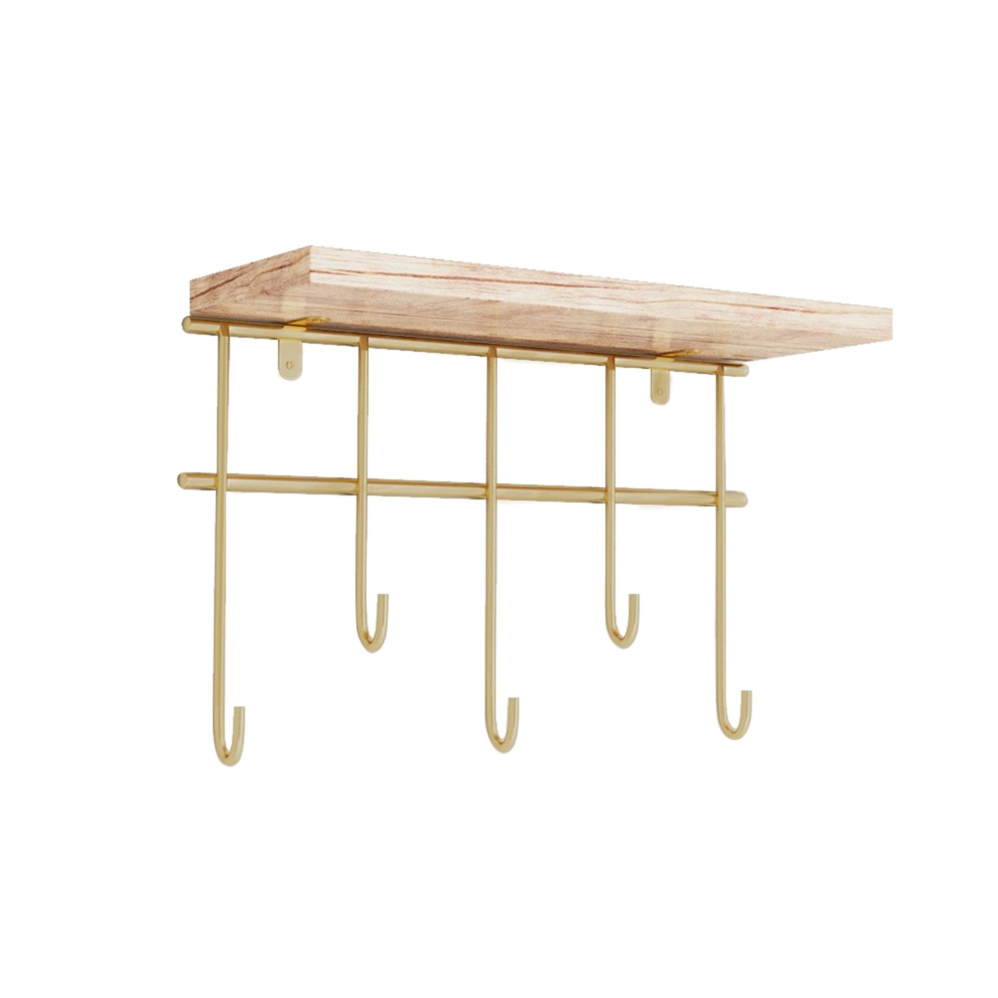 Prateleira de parede-CM-031-SRK-Dourado
Marrom