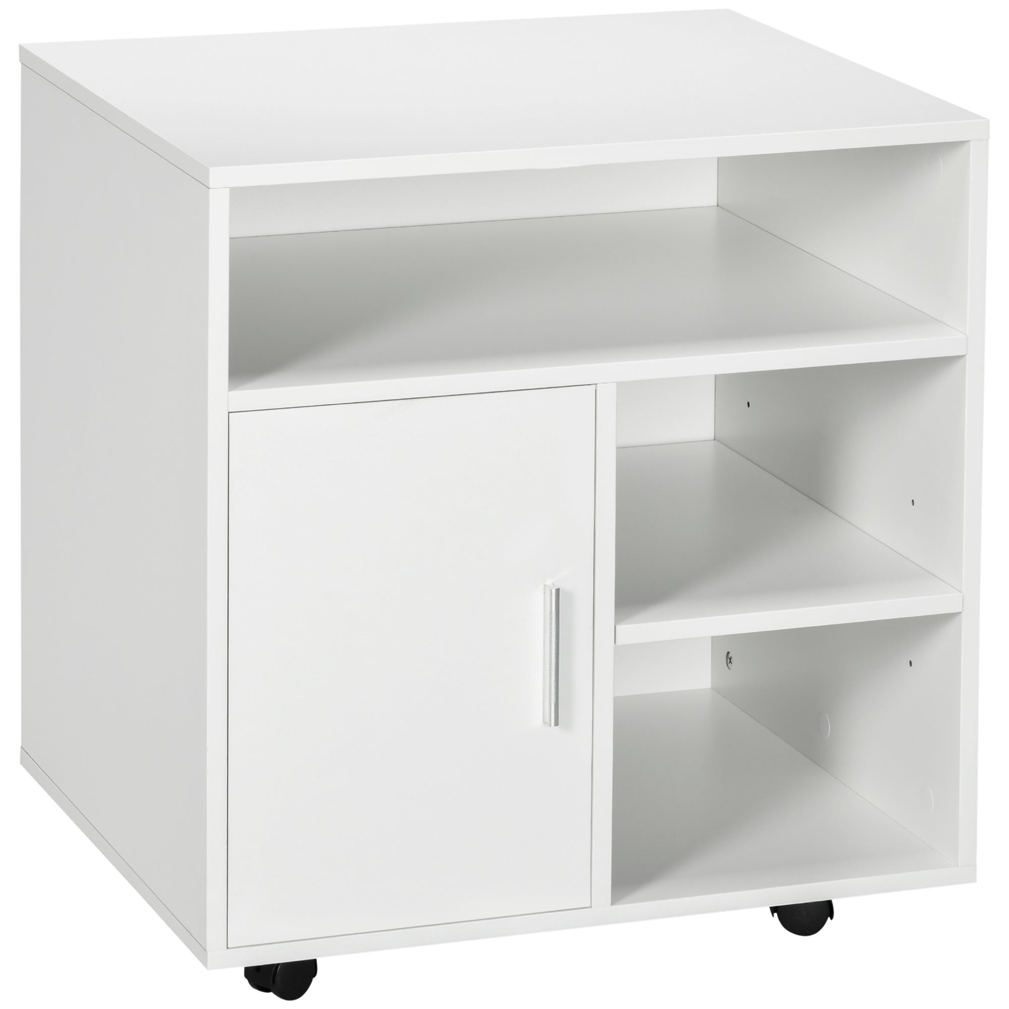 Armário Multifuncional com Prateleiras 60x50x65,5 cm - Branco