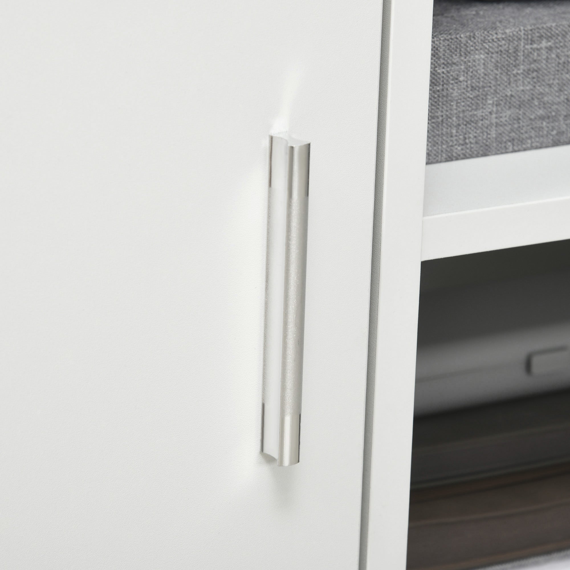 Armário Multifuncional com Prateleiras 60x50x65,5 cm - Branco