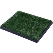 Sanita para Cães com Relva Artificial 51x63x6 cm - Verde e Preto