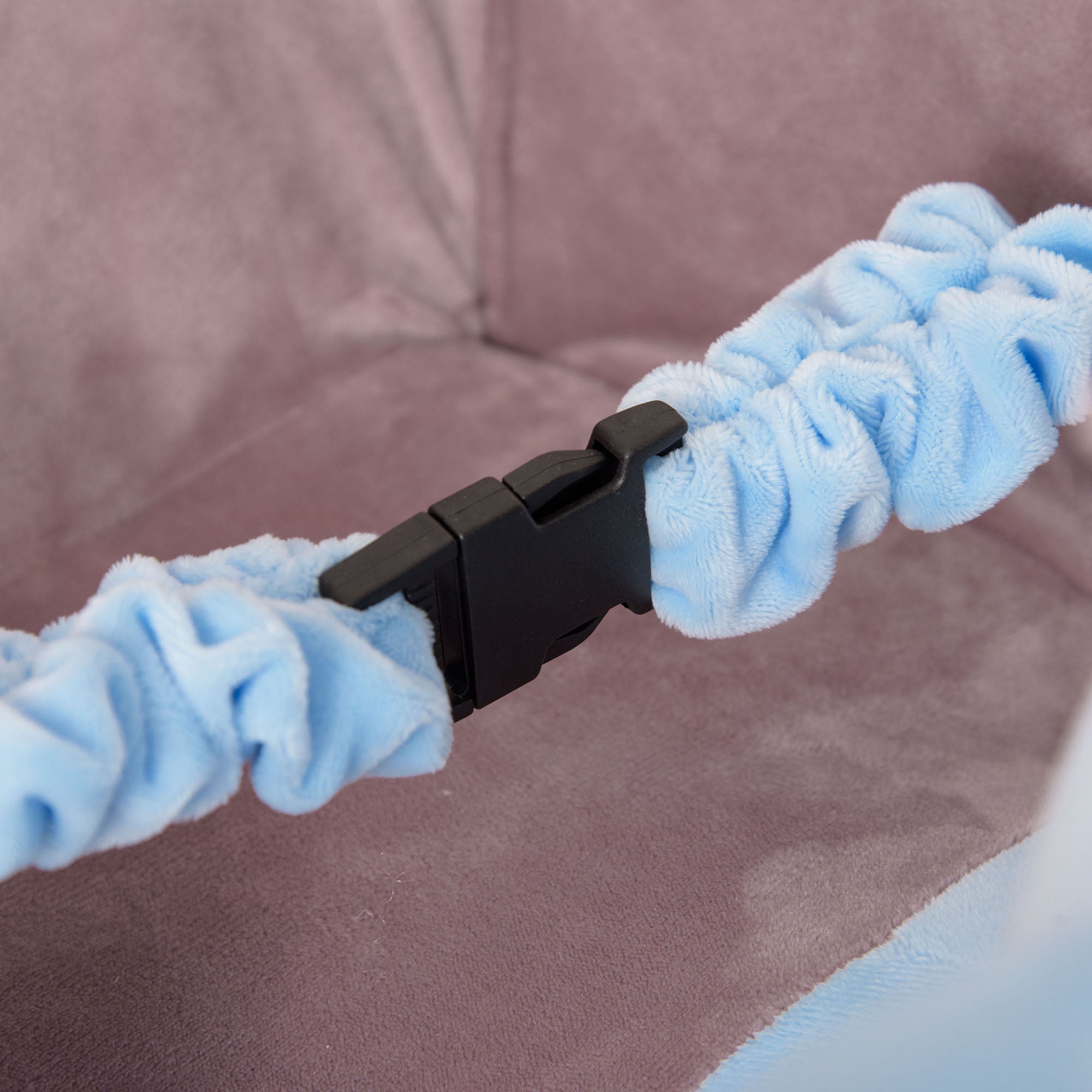 Baloiço Elefante Azul para Bebés – 60x35x45 cm – Madeira de Choupo