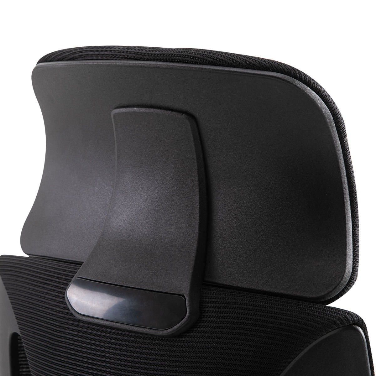 Cadeira de Escritório Ergonômica com Encosto de Cabeça Ajustável 64x58x116-126cm Preto