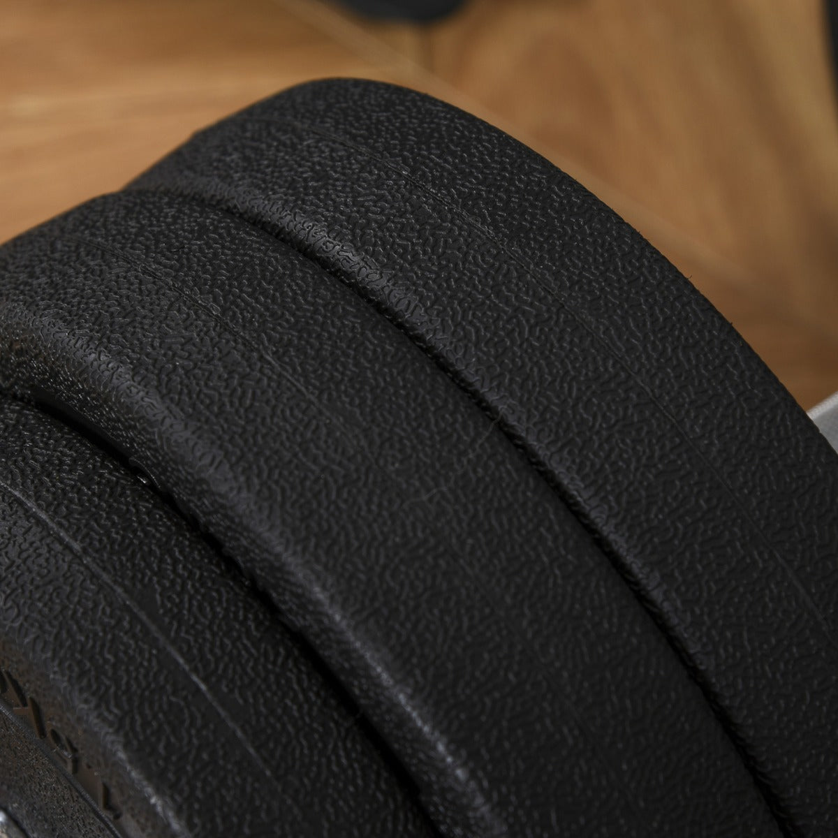 Conjunto de Halteres Ajustáveis 30kg – 43x18x7.5 cm – Preto – Aço e plástico