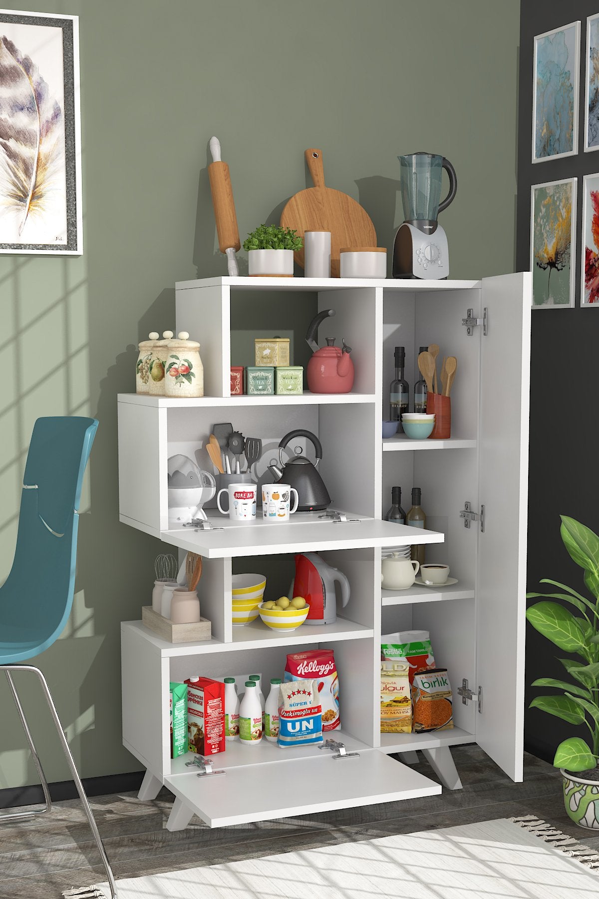 Armário multiuso-Bambalina-Branco