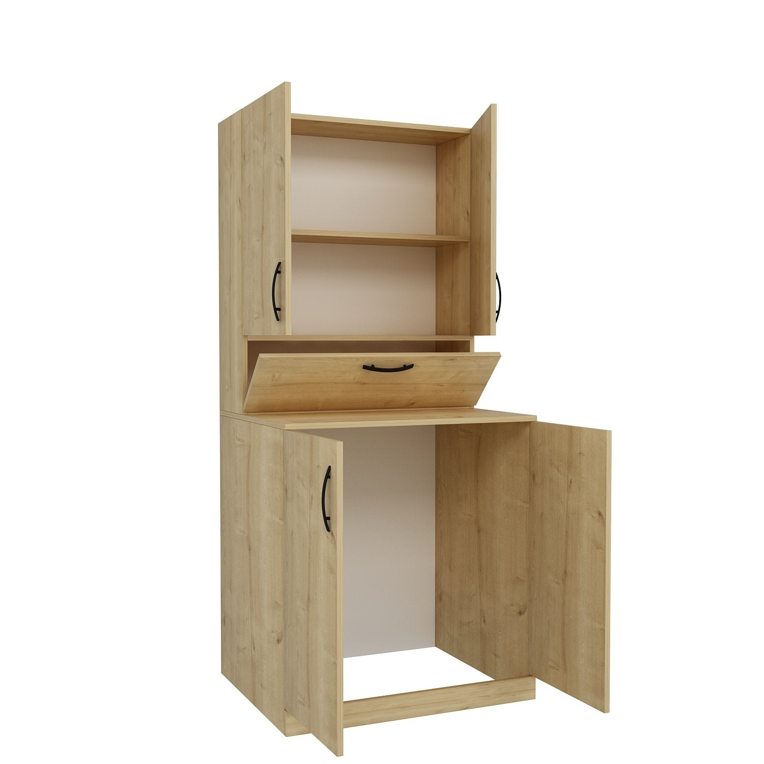 Armário para máquina de lavar-Palmira-Carvalho