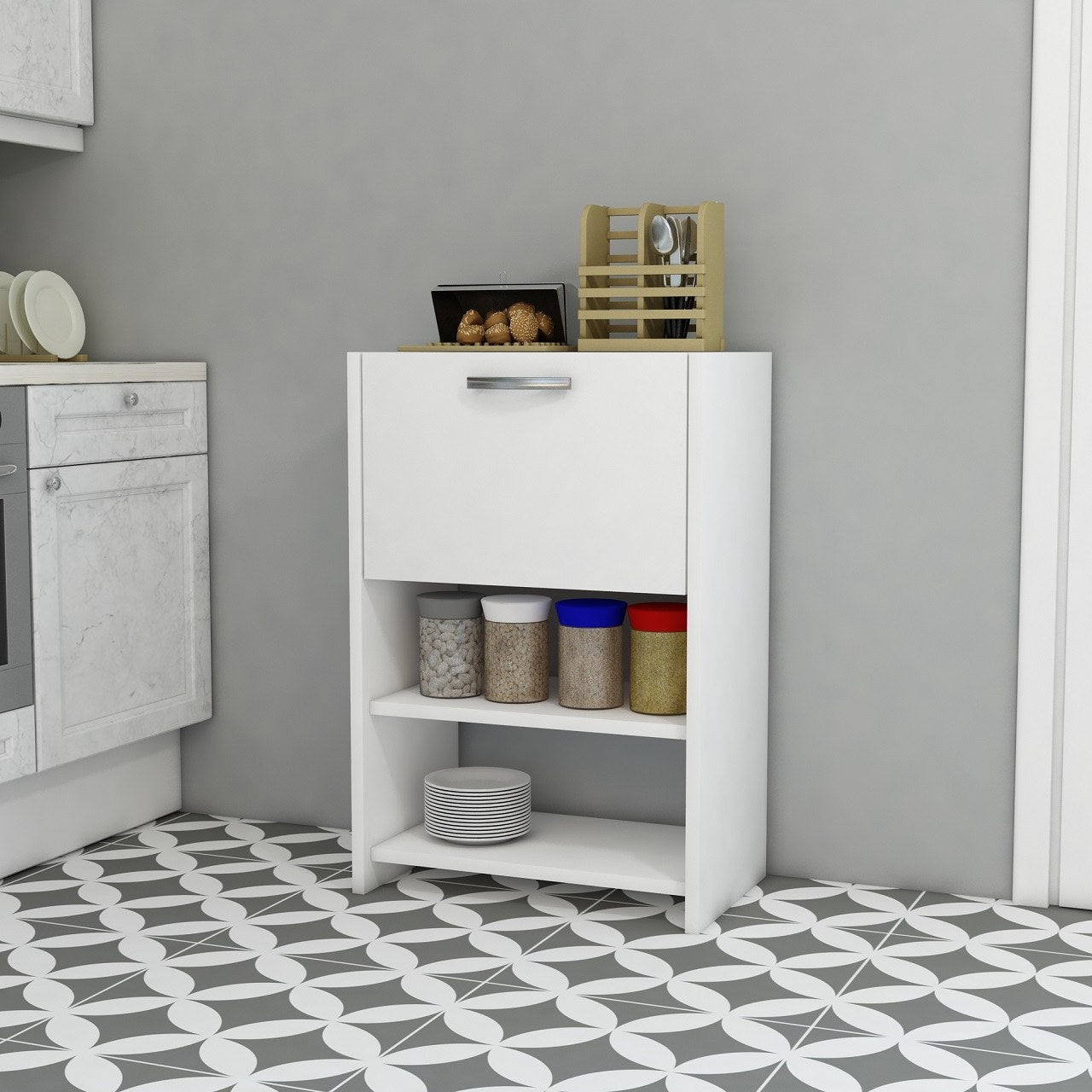 Armário multiuso-Albina-Branco