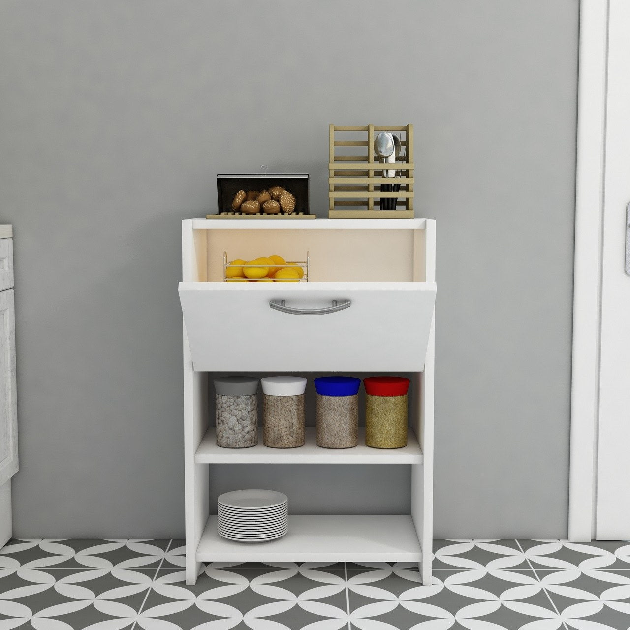 Armário multiuso-Albina-Branco