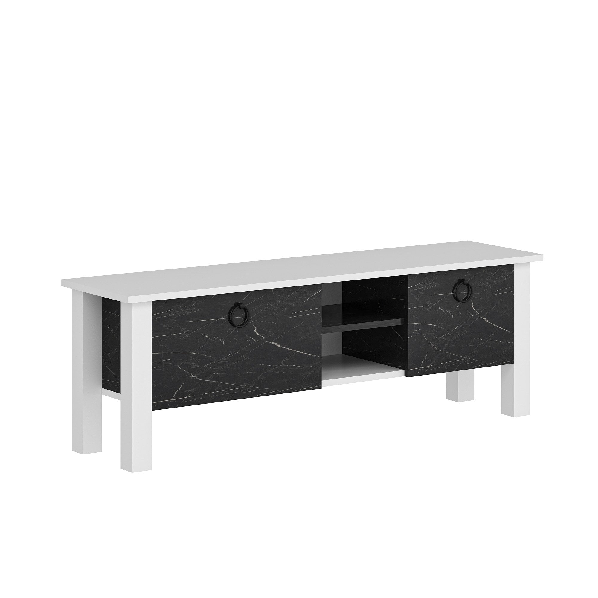Móvel de TV-Rose-Branco
Preto