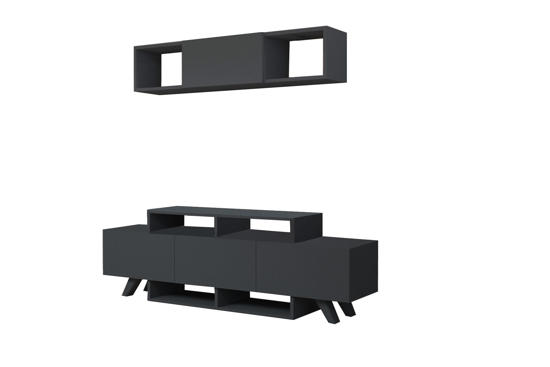 Móvel de TV-Alwin Unit-Antracite