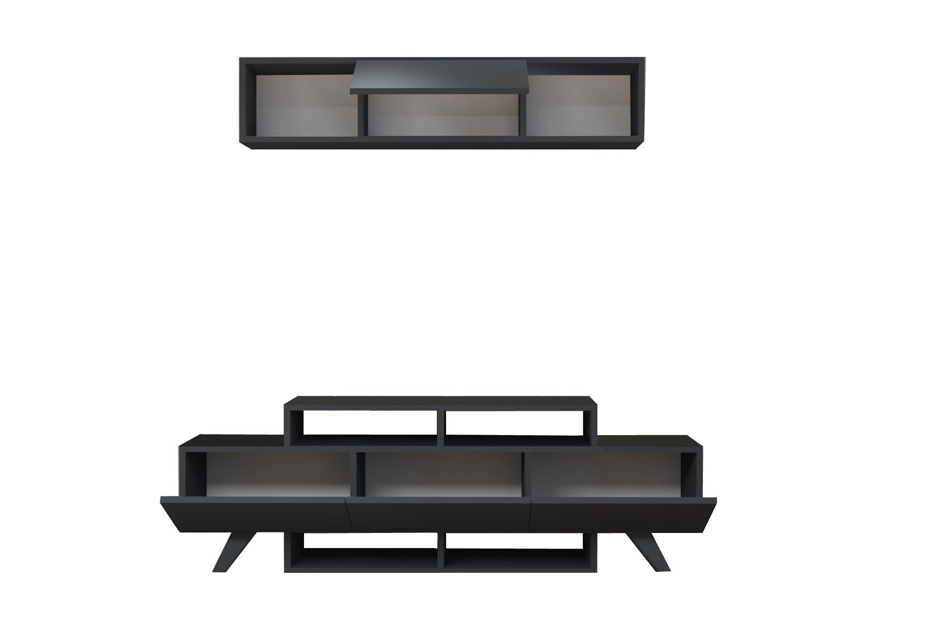 Móvel de TV-Alwin Unit-Antracite