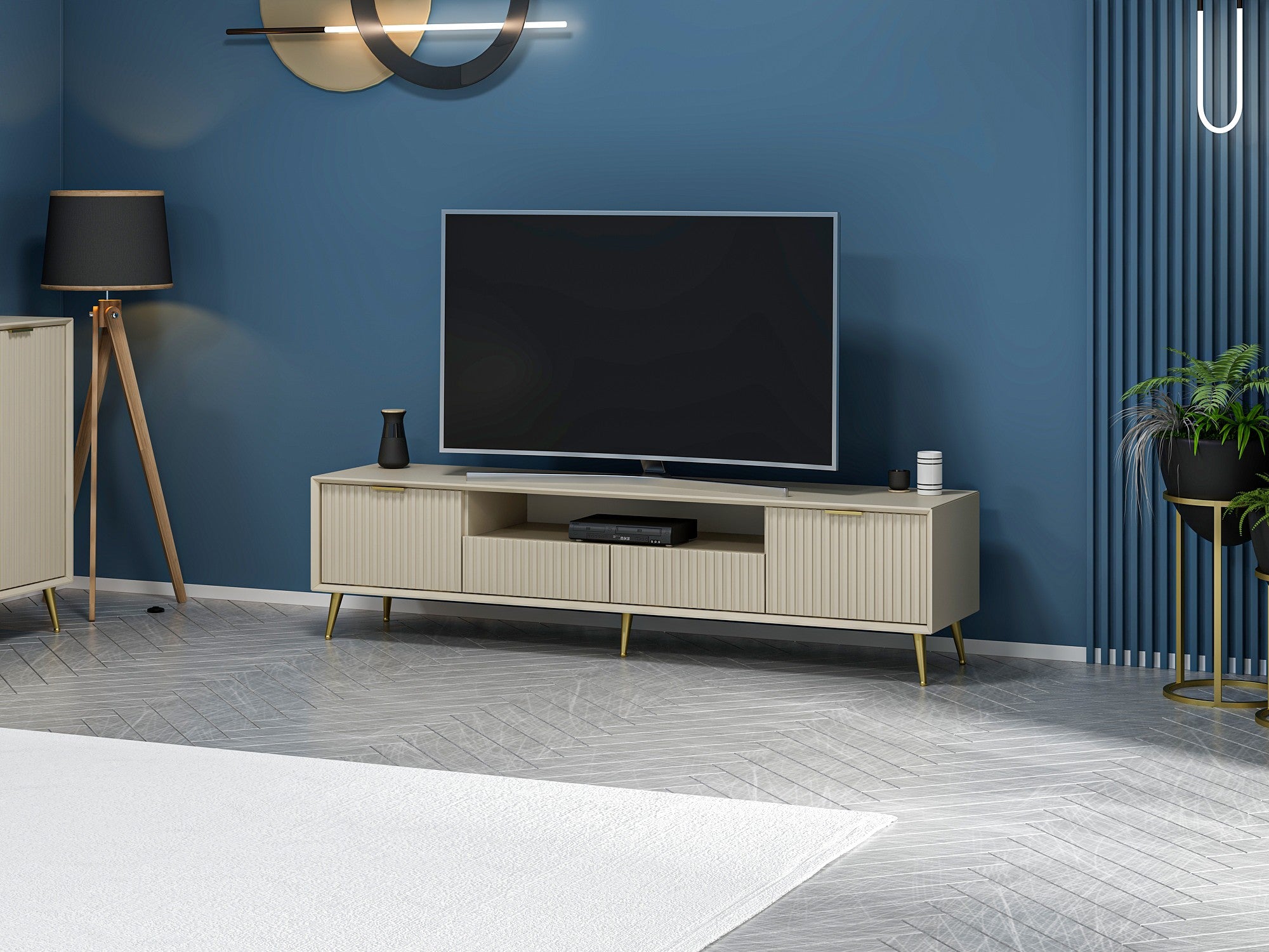 Móvel de TV-Luxe-Arenito