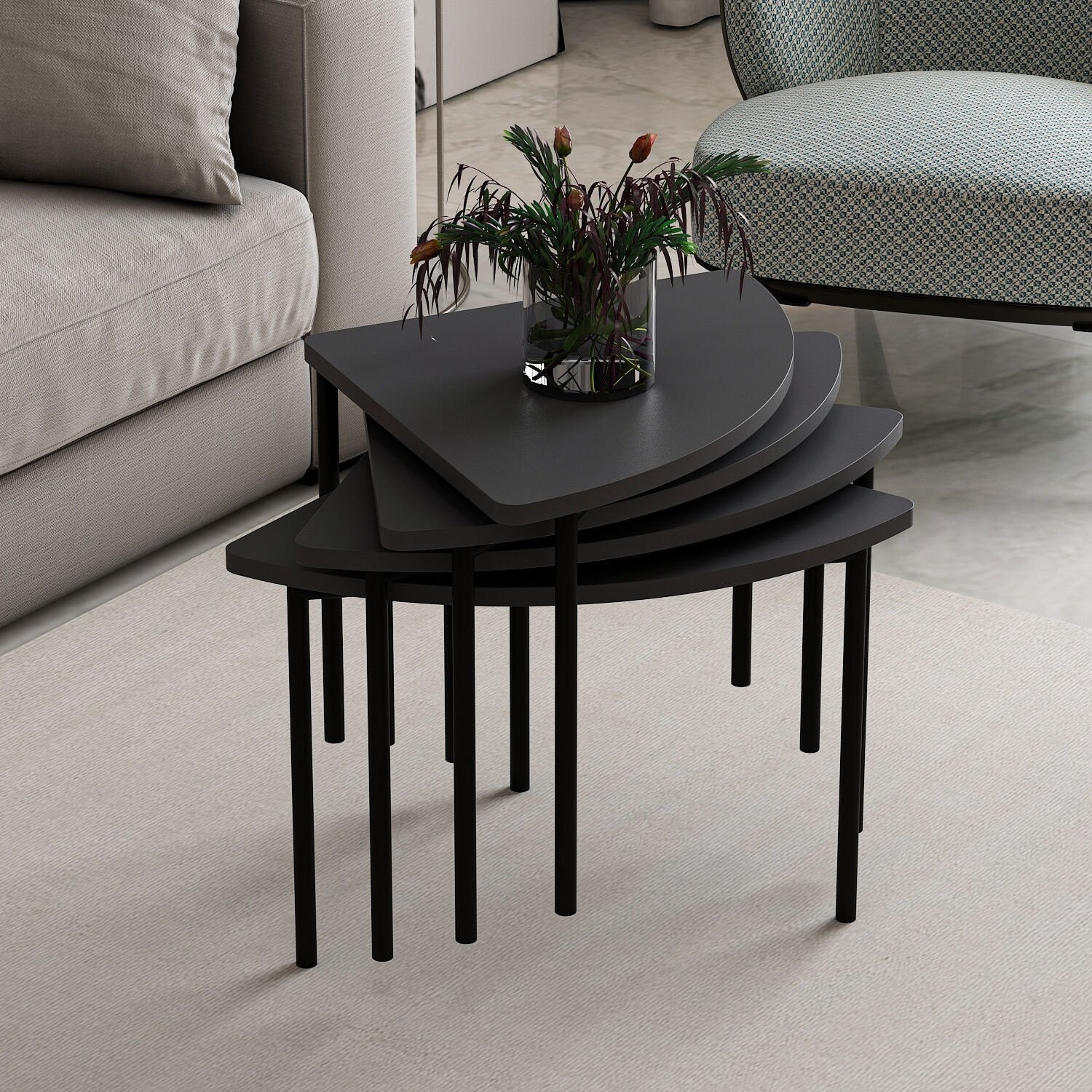 Mesa de Centro-Emma-Antracite