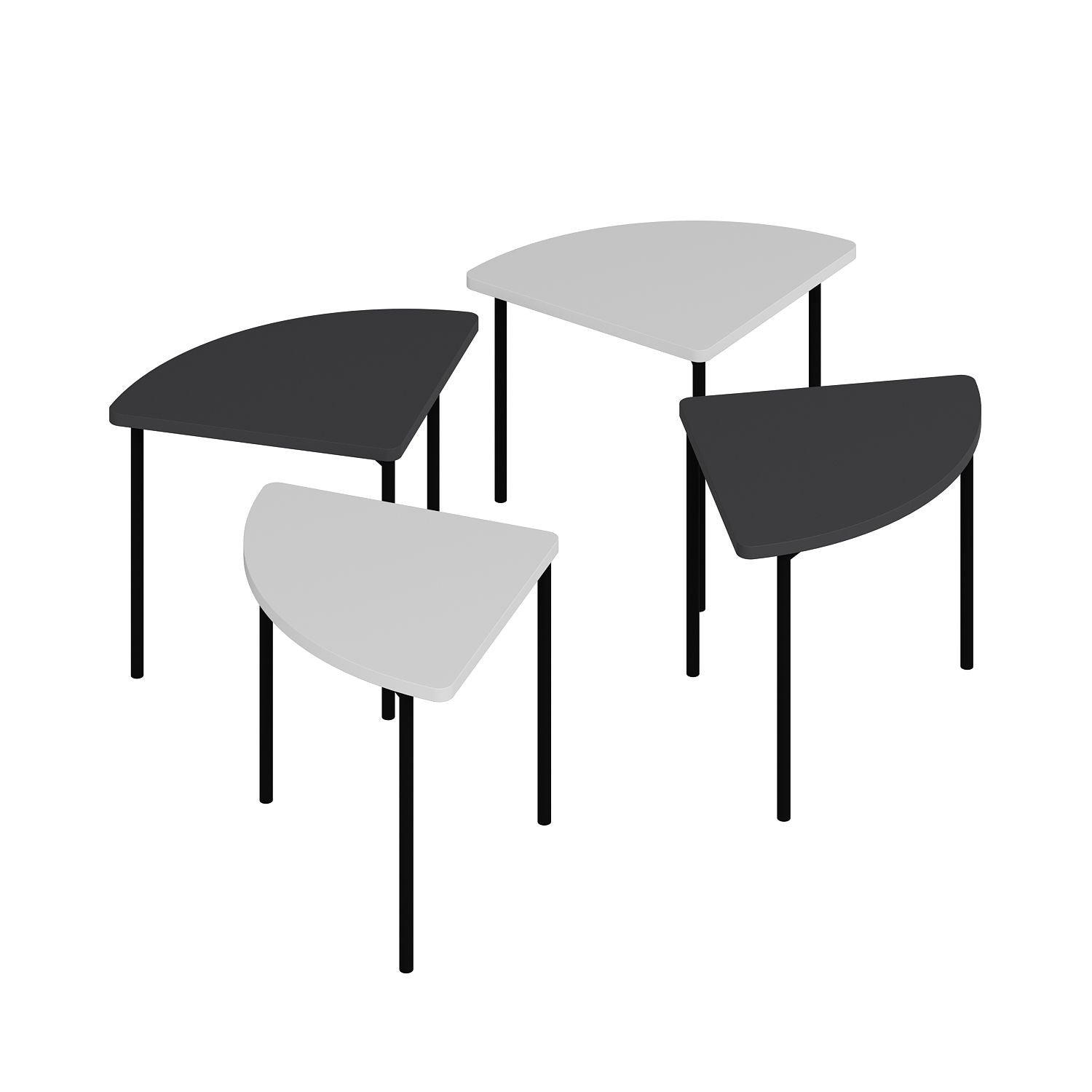 Mesa de Centro-Emma-Branco
Antracite