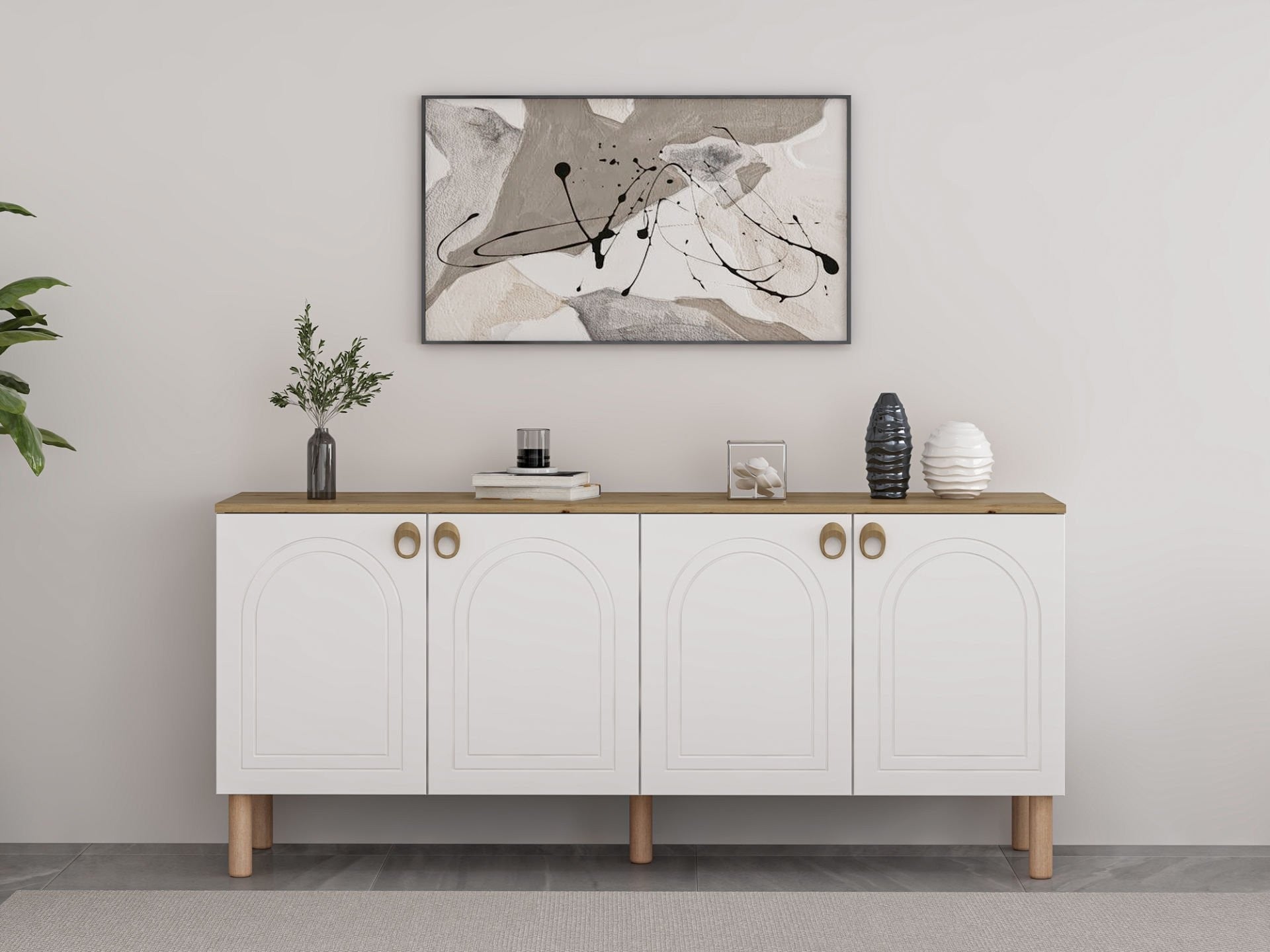 Aparador-Lotus-Branco