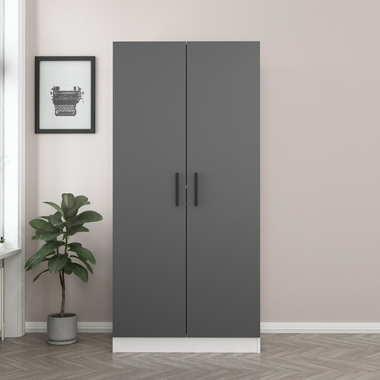 Guarda-roupa-Kale-Antracite
Branco