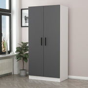 Guarda-roupa-Kale-Antracite
Branco