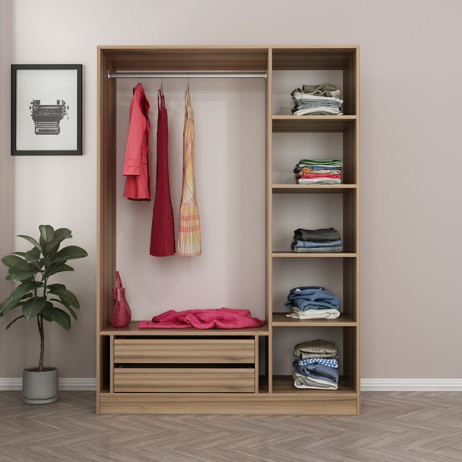 Guarda-roupa-Kale-Antracite