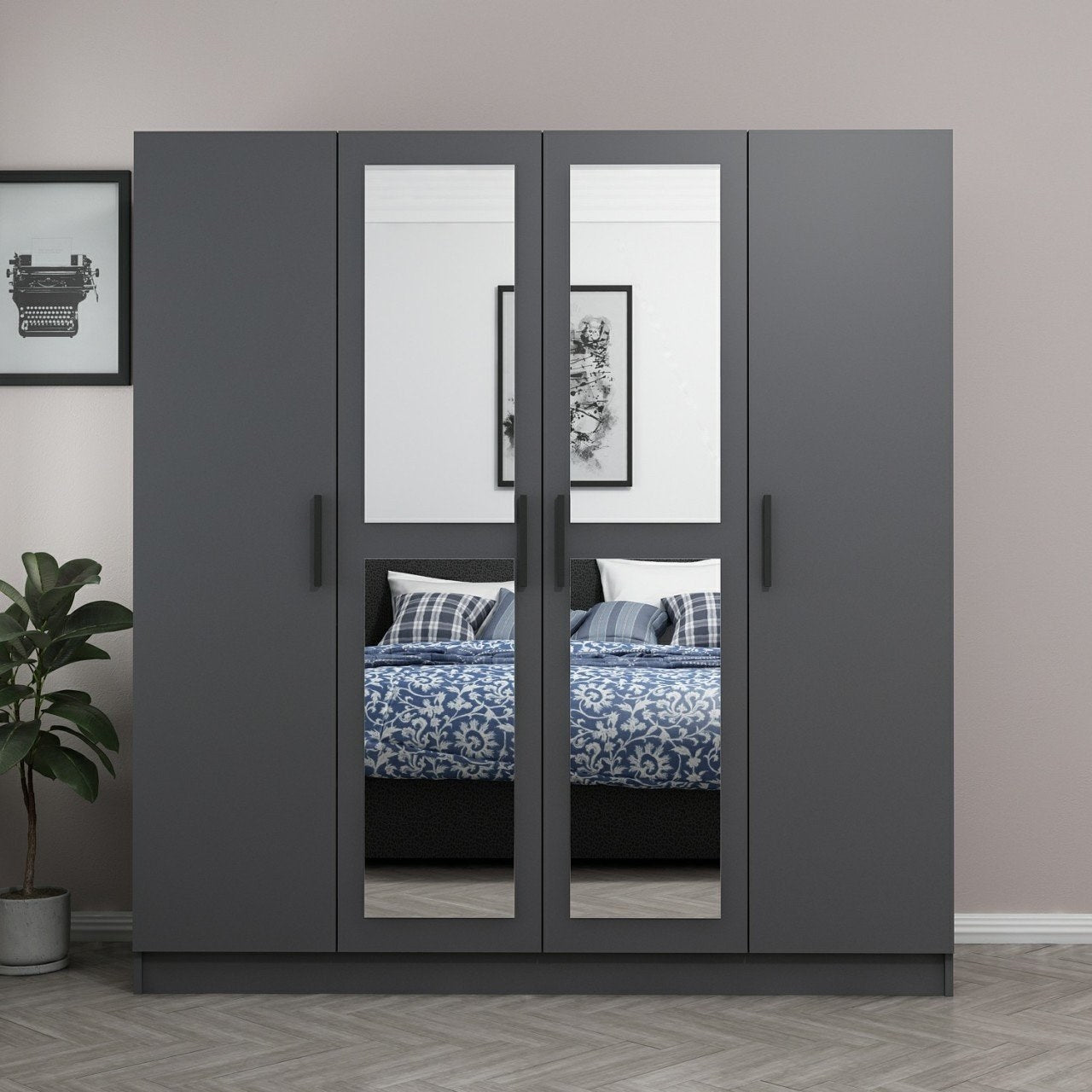 Guarda-roupa-Kale-Antracite