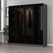 Guarda-roupa-Kale-Antracite
Preto