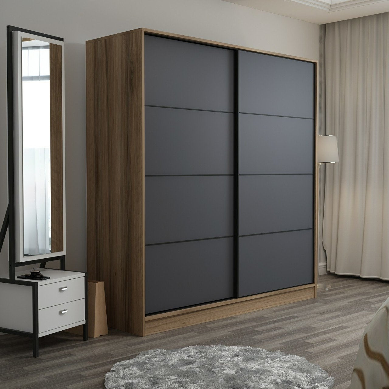 Guarda-roupa-Kale-Dore
Antracite