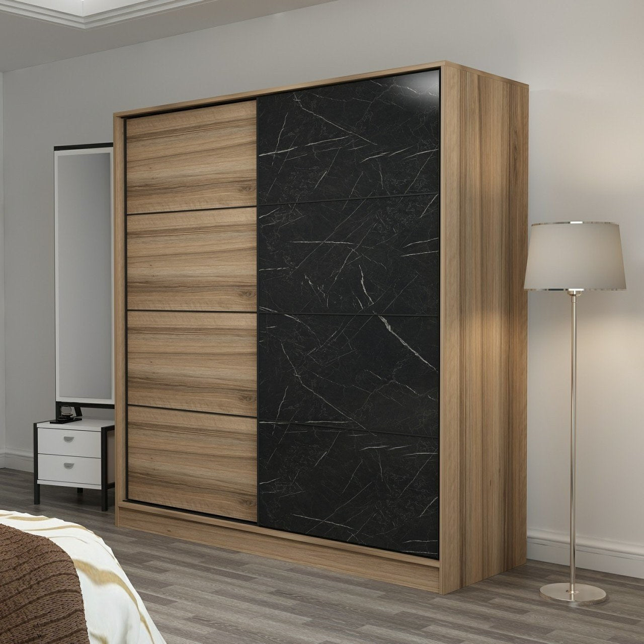 Guarda-roupa-Kale-Dore
Preto