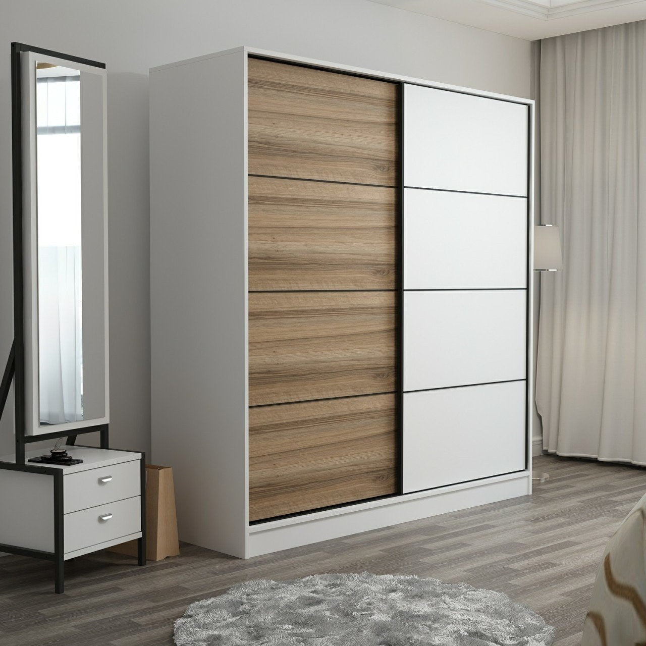 Guarda-roupa-Kale-Branco
Dore