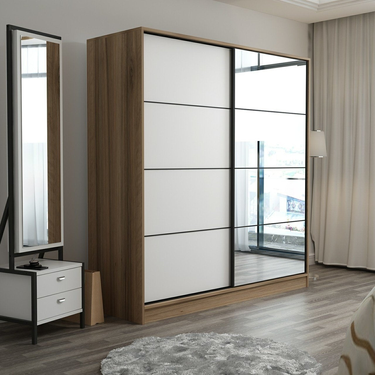 Guarda-roupa-Kale-Dore
Branco