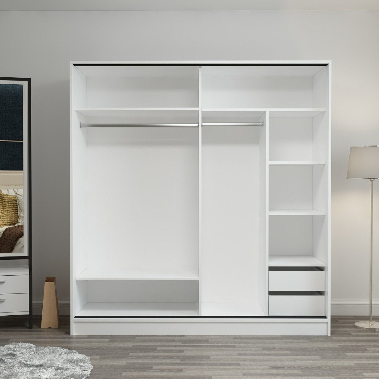 Guarda-roupa-Kale-Branco
