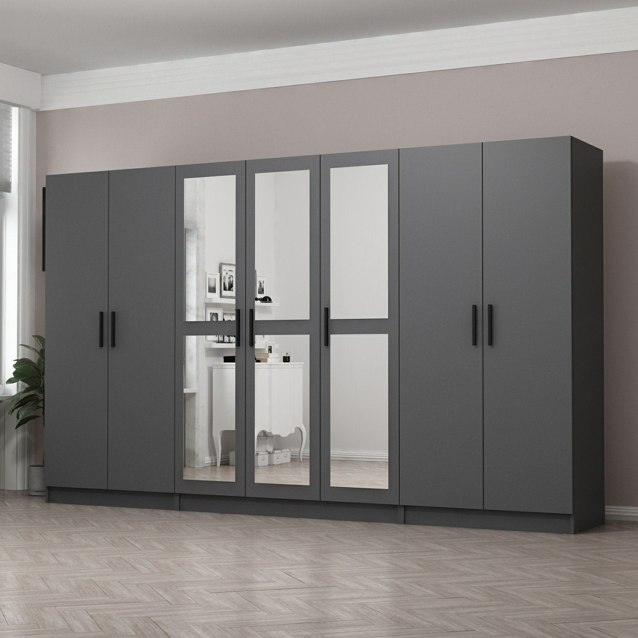 Guarda-roupa-Kale-Antracite