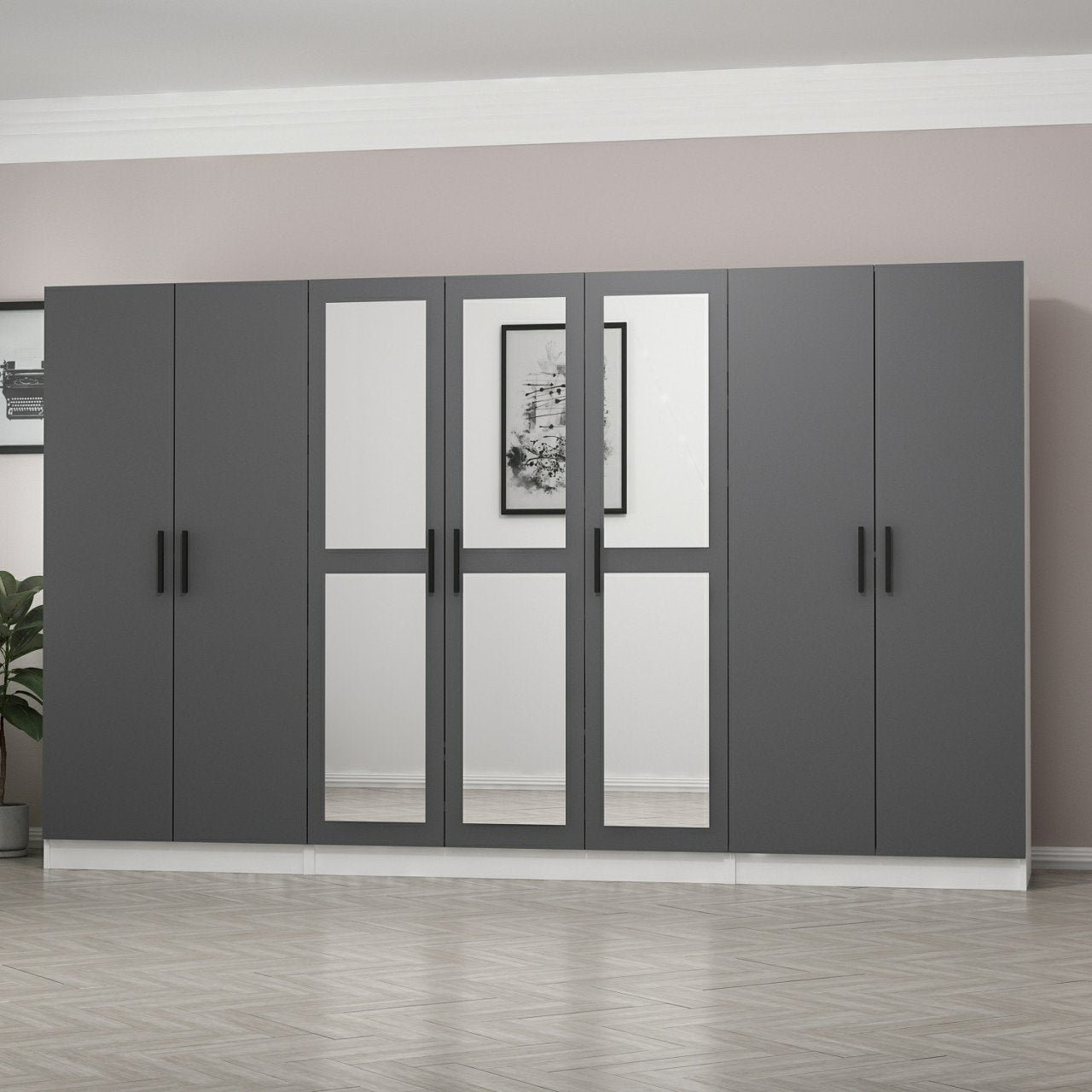 Guarda-roupa-Kale-Antracite