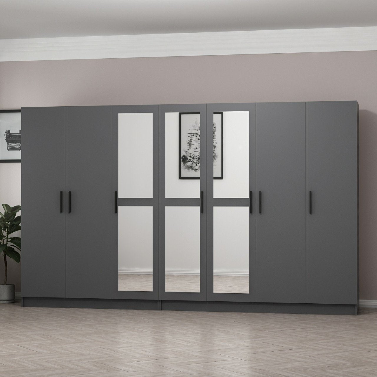 Guarda-roupa-Kale-Antracite