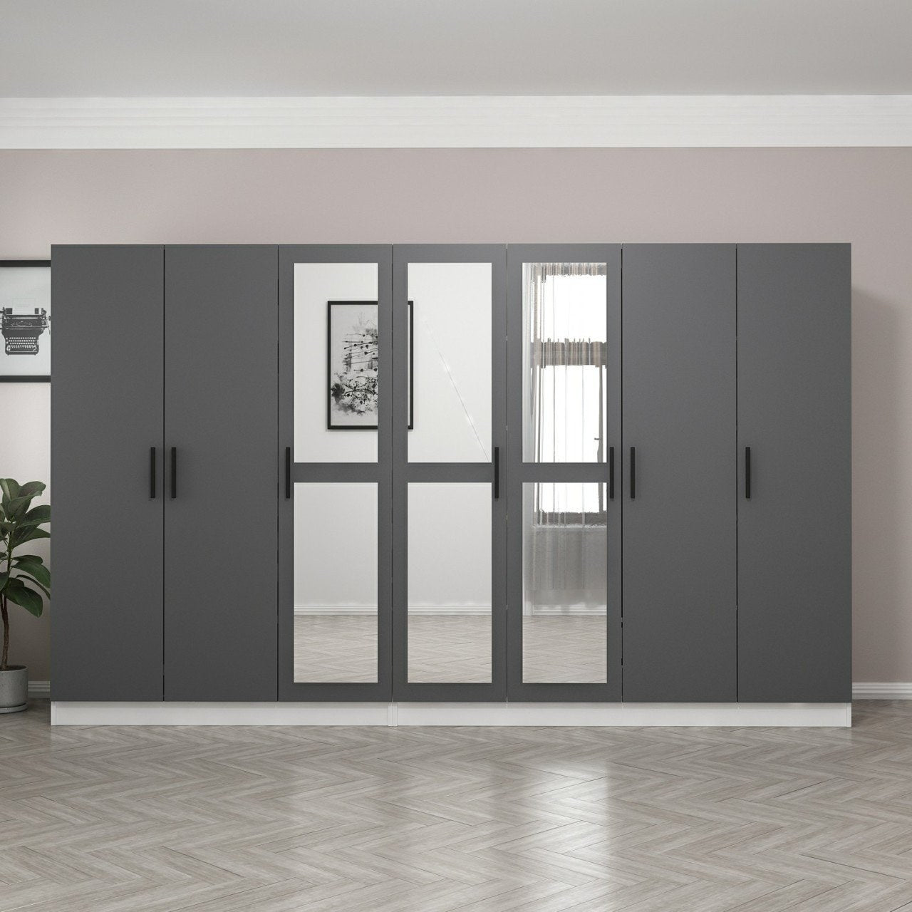 Guarda-roupa-Kale-Antracite