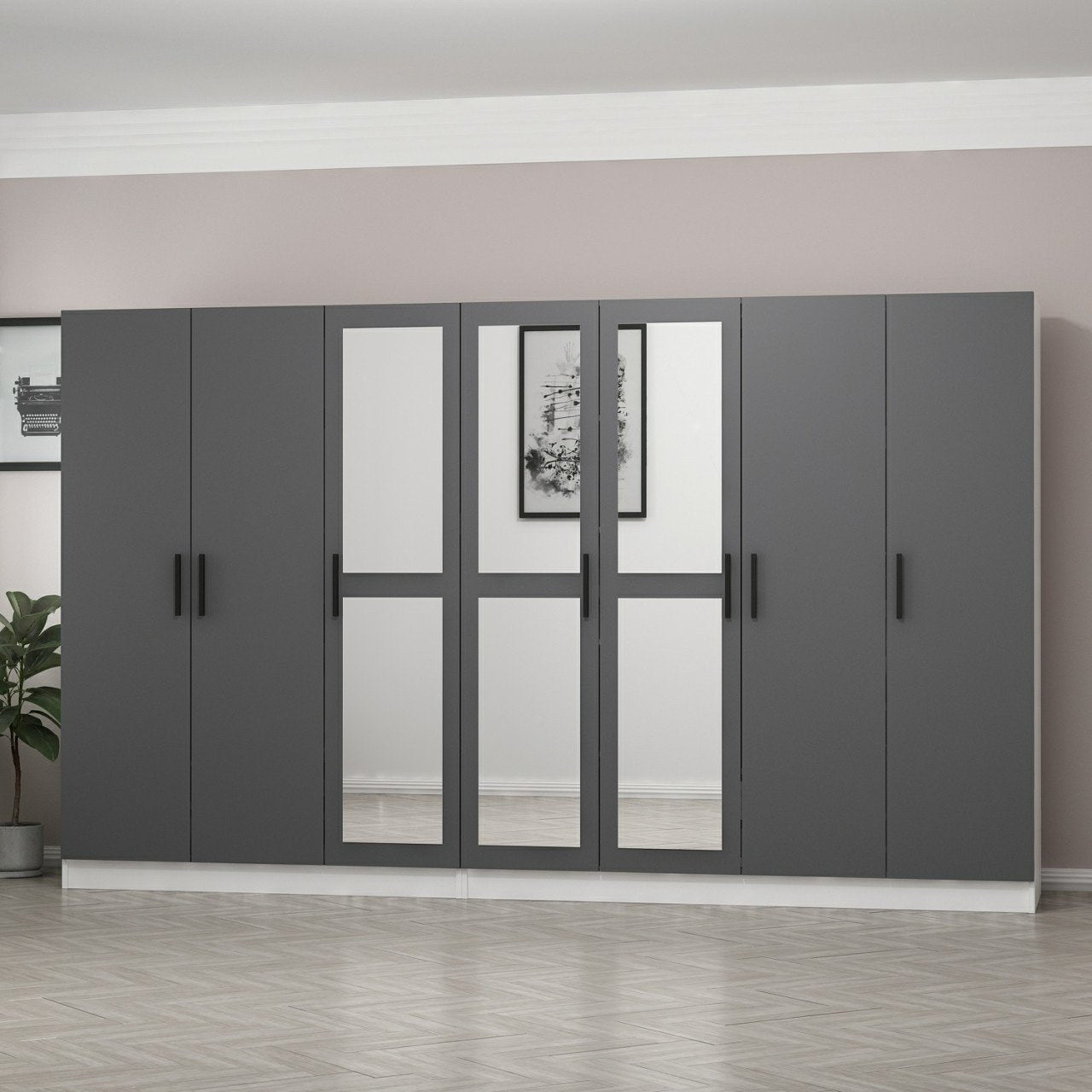 Guarda-roupa-Kale-Antracite