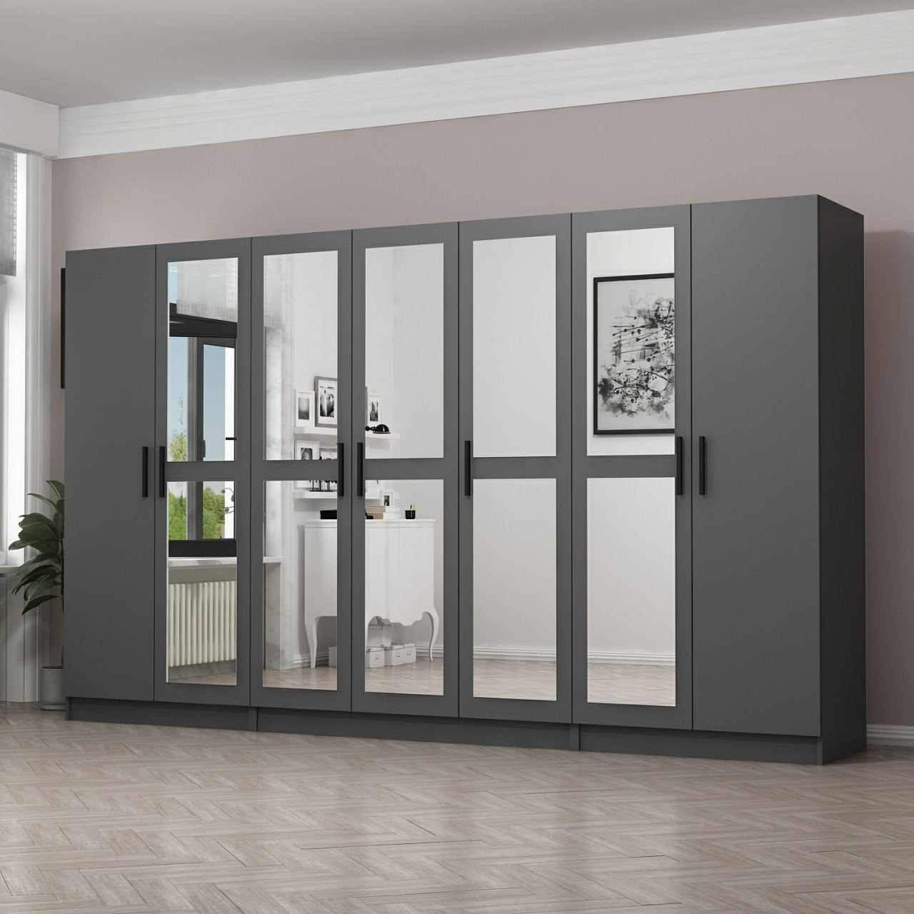 Guarda-roupa-Kale-Antracite