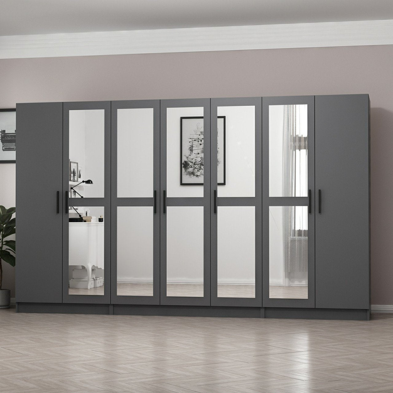 Guarda-roupa-Kale-Antracite