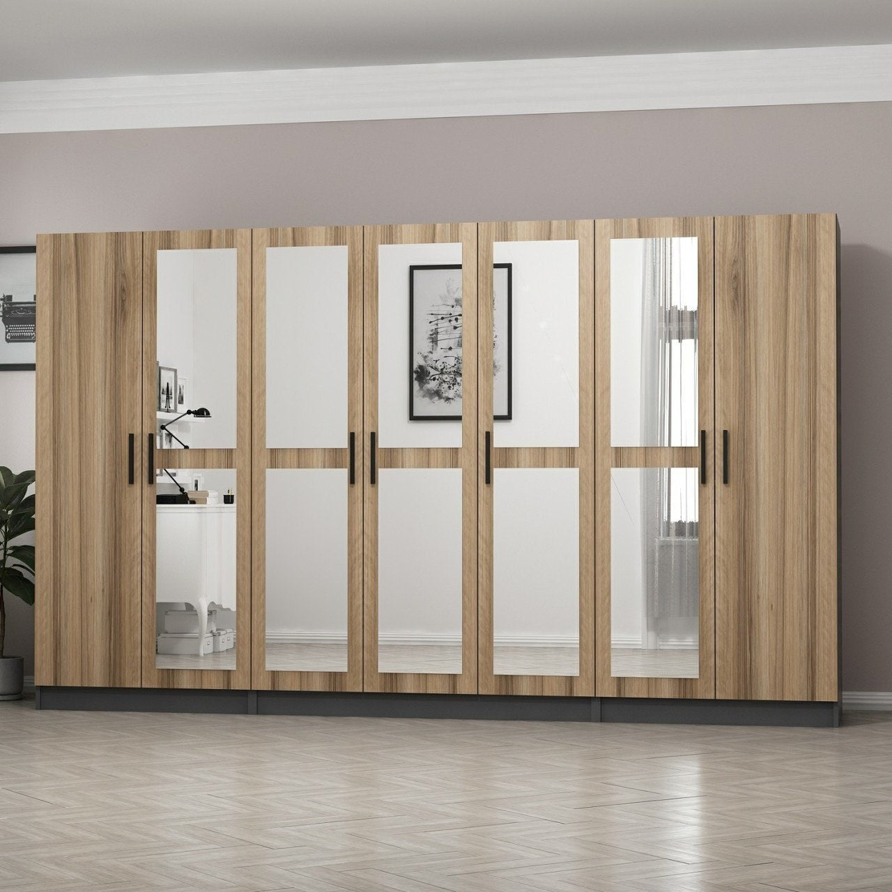 Guarda-roupa-Kale-Antracite