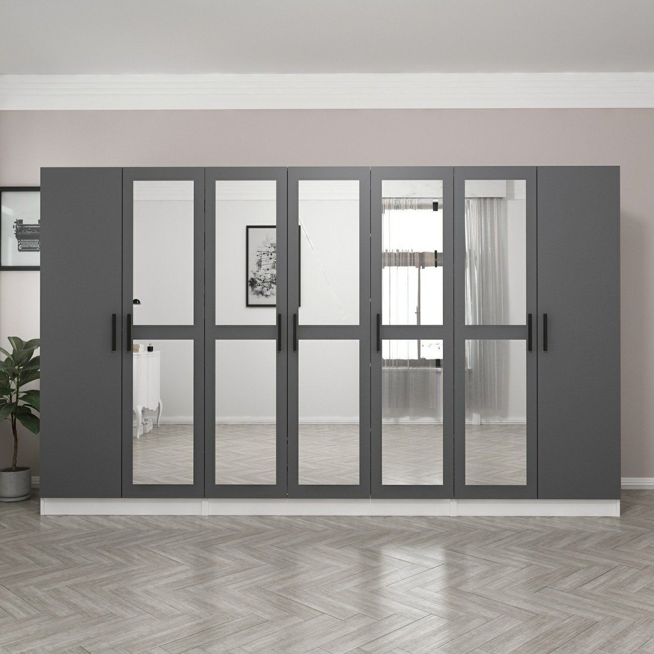 Guarda-roupa-Kale-Antracite