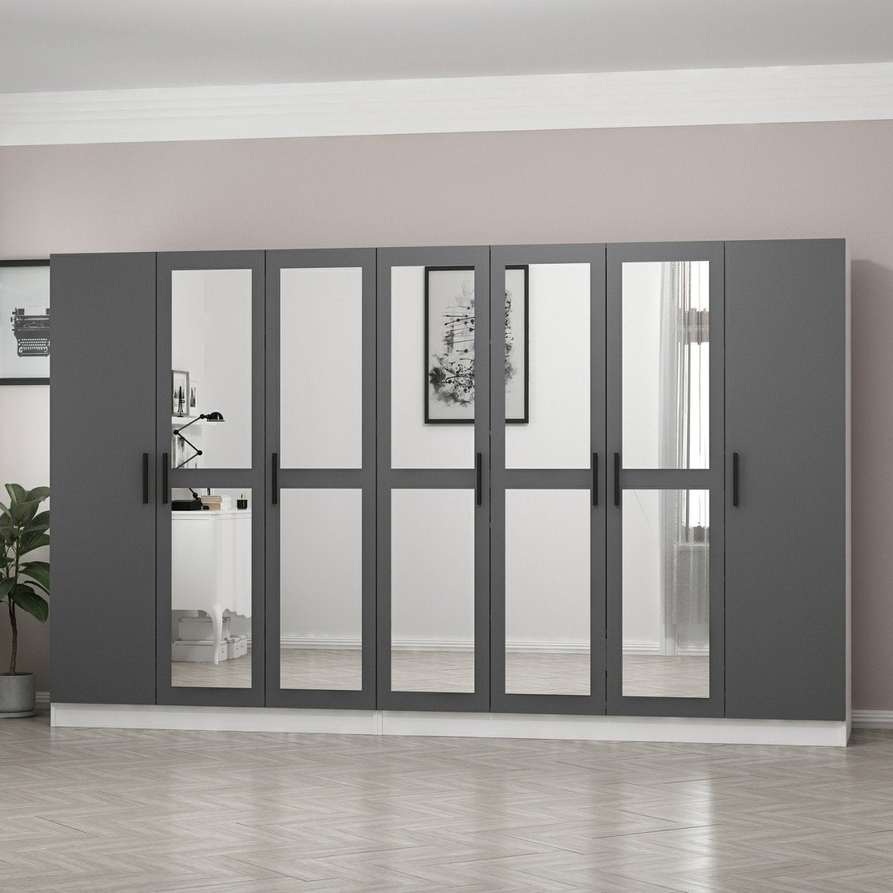 Guarda-roupa-Kale-Antracite