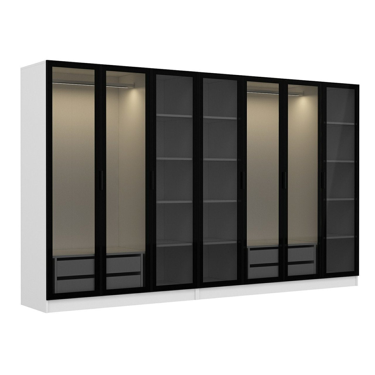 Guarda-roupa-Kale-Branco
Preto