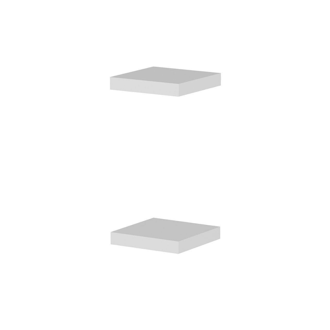 Prateleira de parede-Gizli-Branco