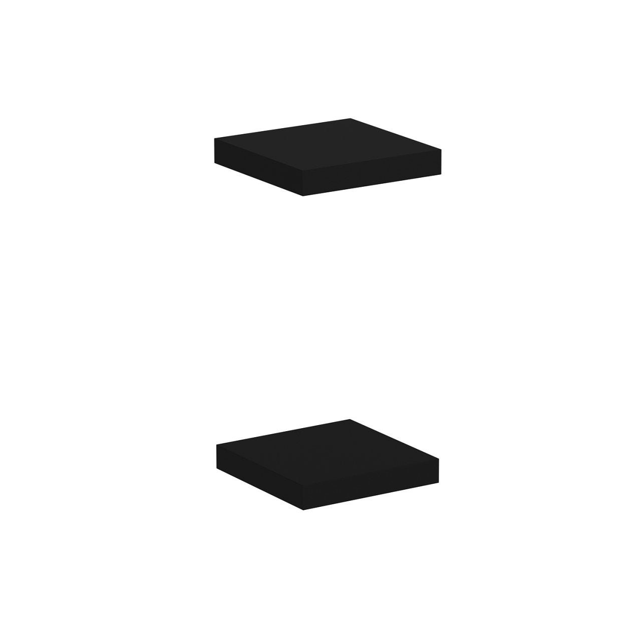 Prateleira de parede-Gizli-Preto