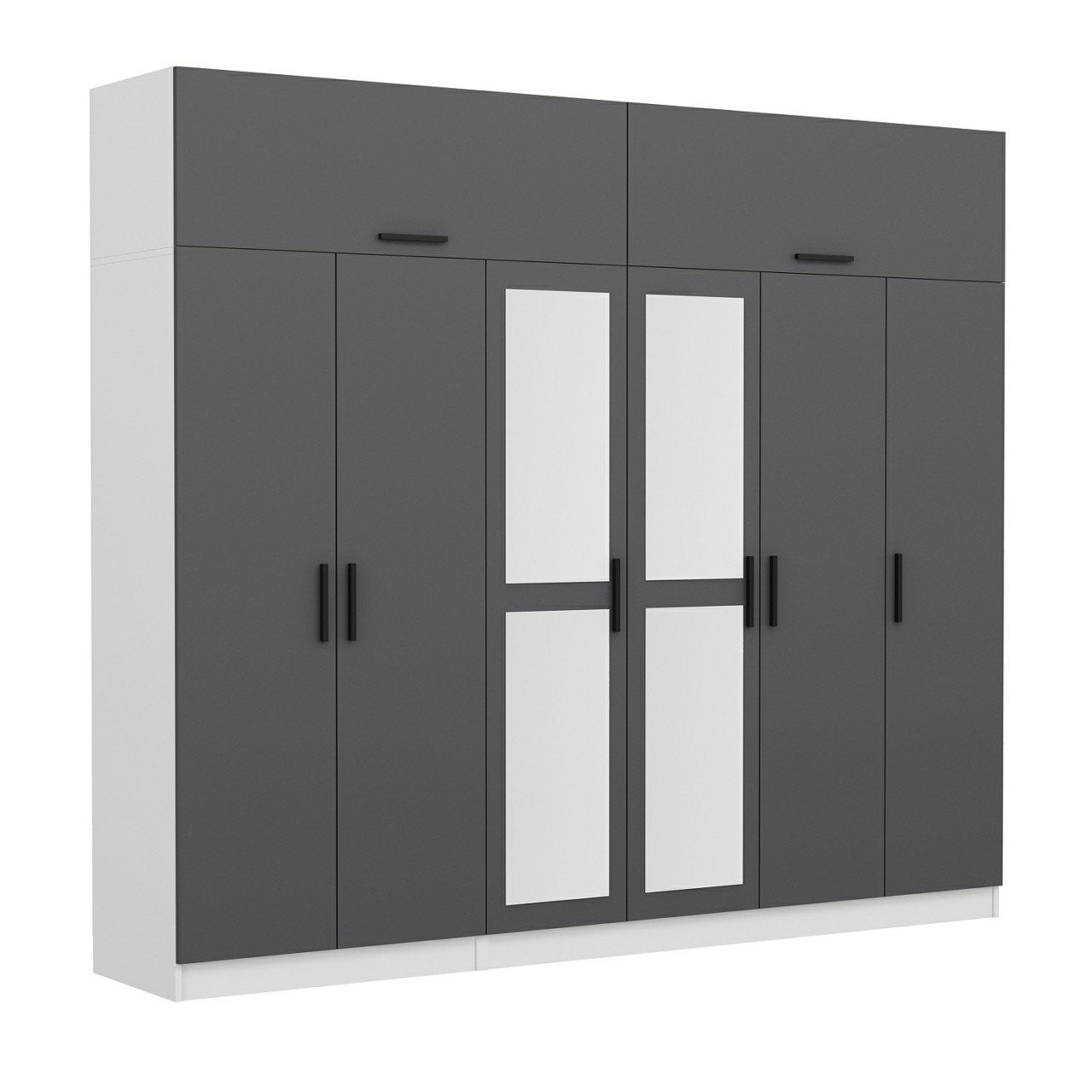 Guarda-roupa-Kale-Antracite
Branco