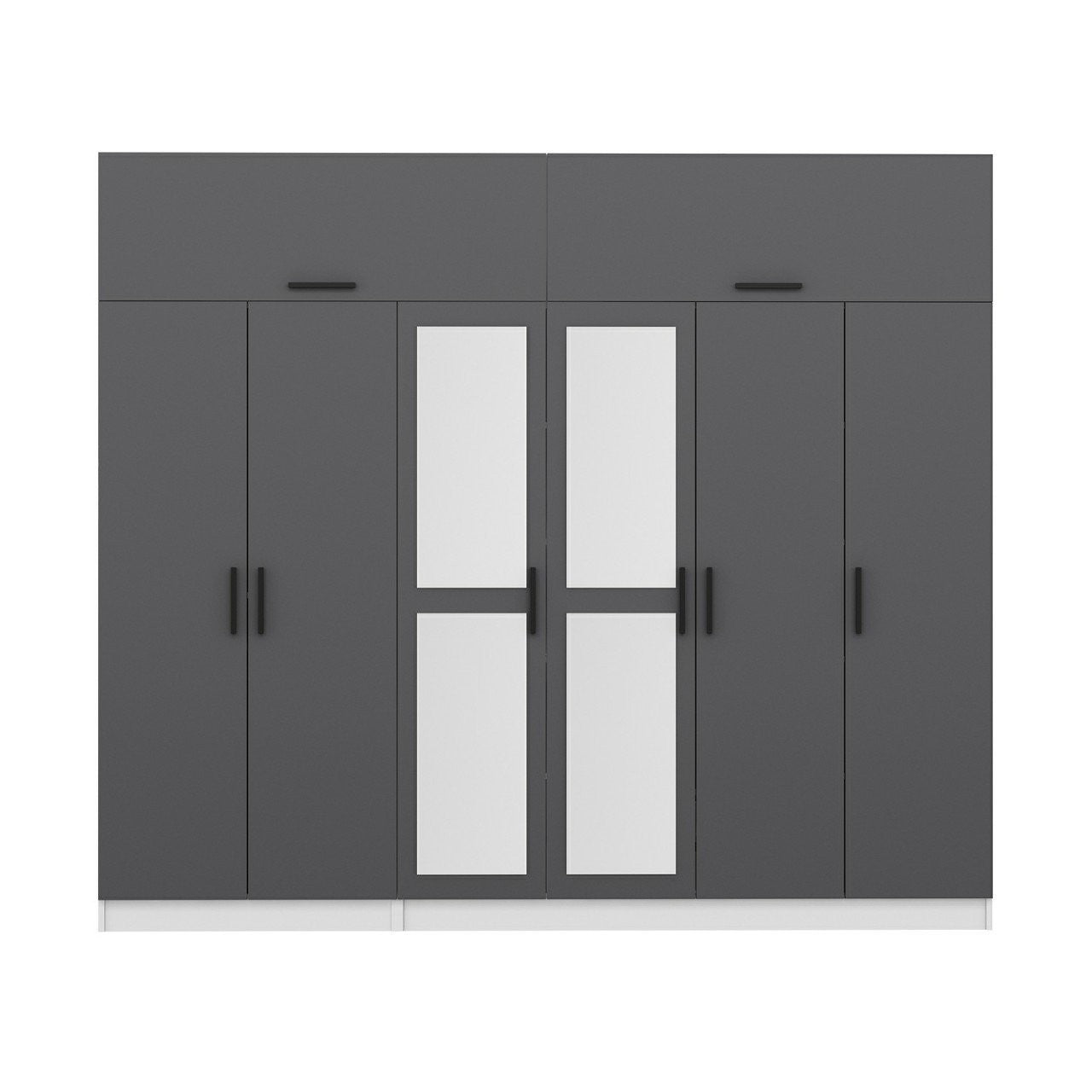 Guarda-roupa-Kale-Antracite
Branco