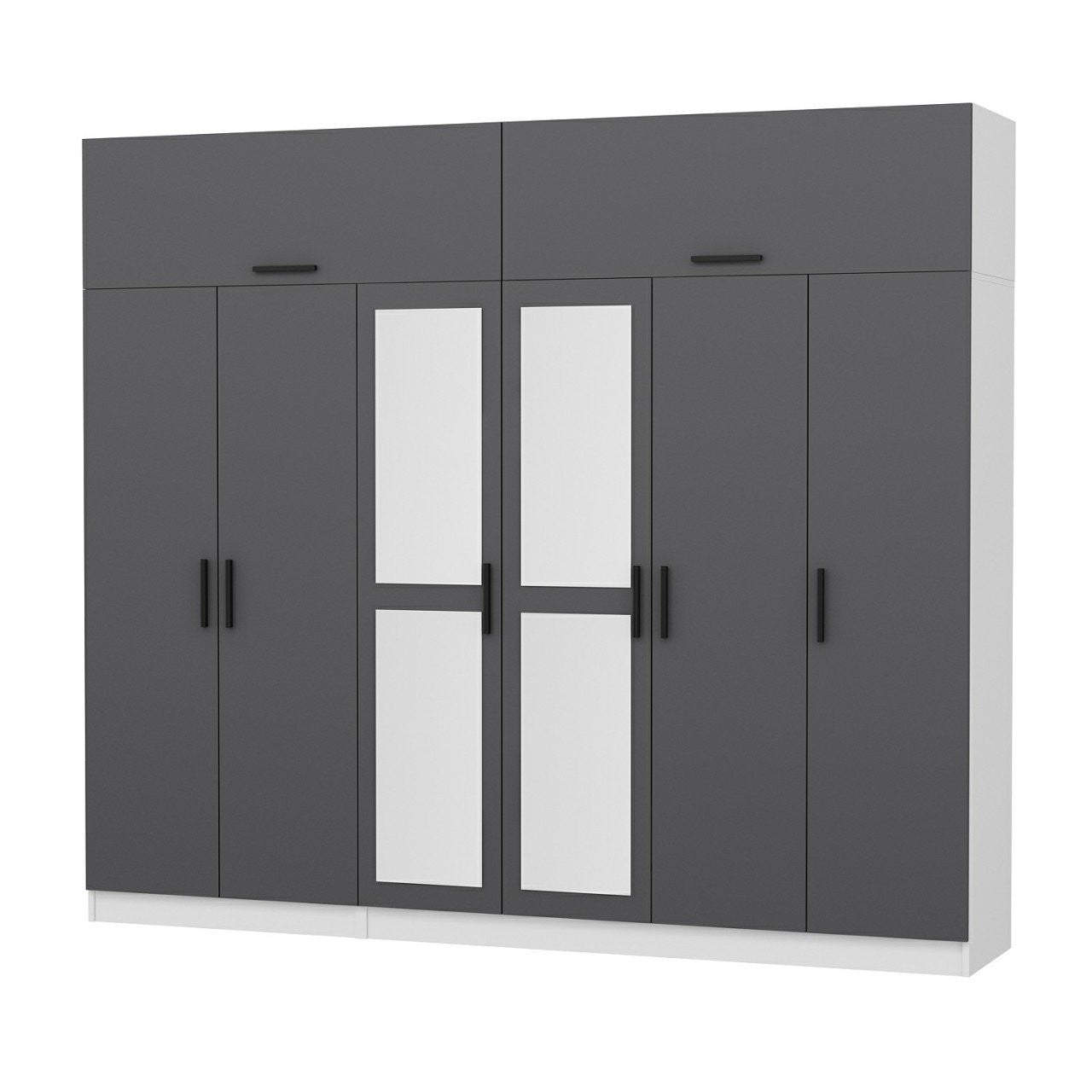 Guarda-roupa-Kale-Antracite
Branco
